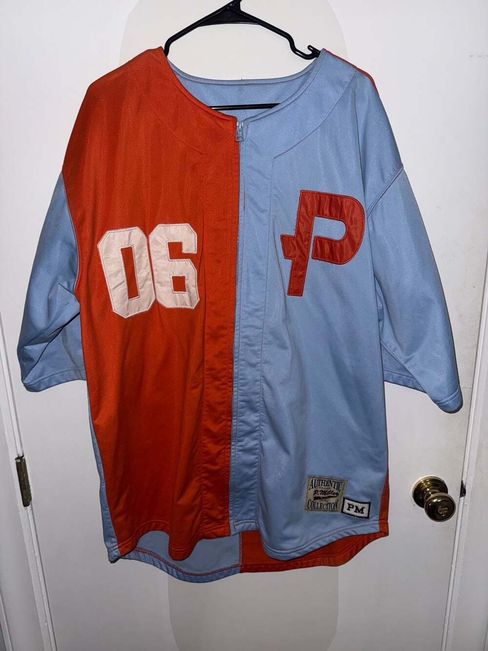 Vintage P. Miller Collection #06 Split Color Baseball Jersey